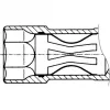 Llave de bujías Hazet 4766-1