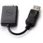 Adaptador de cable de vídeo DELL 492-11715 DisplayPort a VGA negro