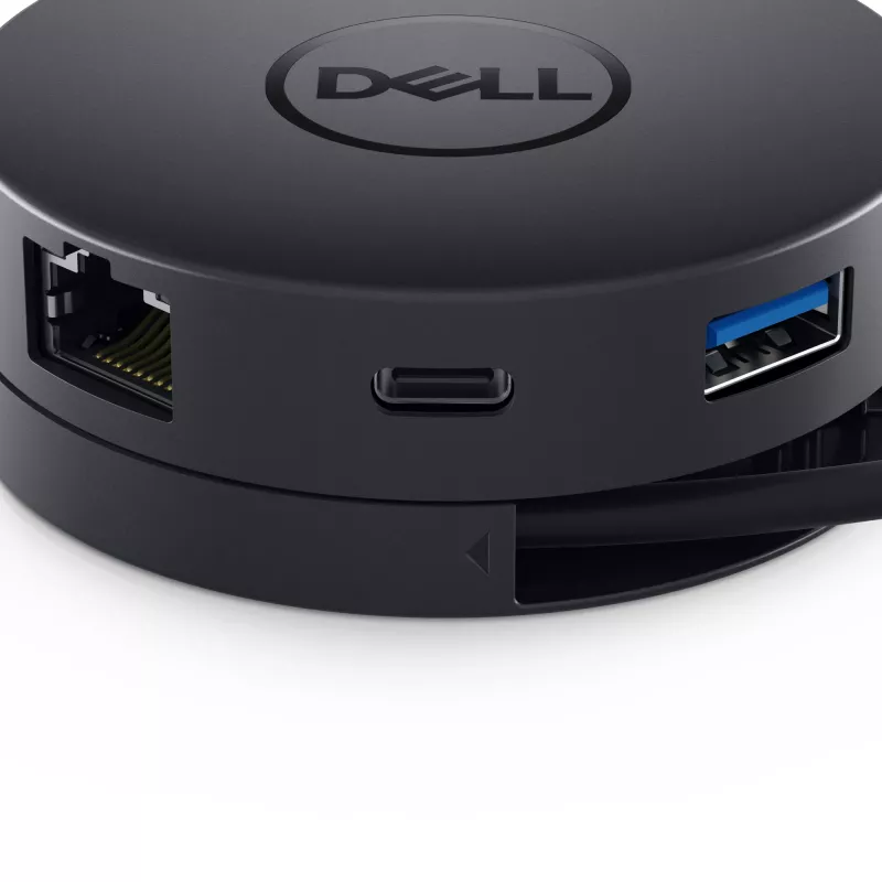 DELL DA300 con cable USB 3.2 Gen 2 (3.1 Gen 2) Type-C negro