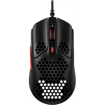 HyperX Pulsefire Haste - ratón gaming (negro-rojo)
