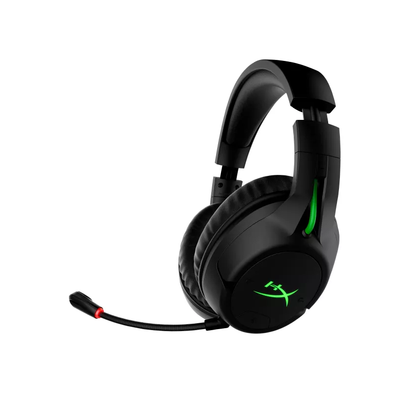 HyperX CloudX Flight – auriculares gaming inalámbricos (negro-verde) – Xbox