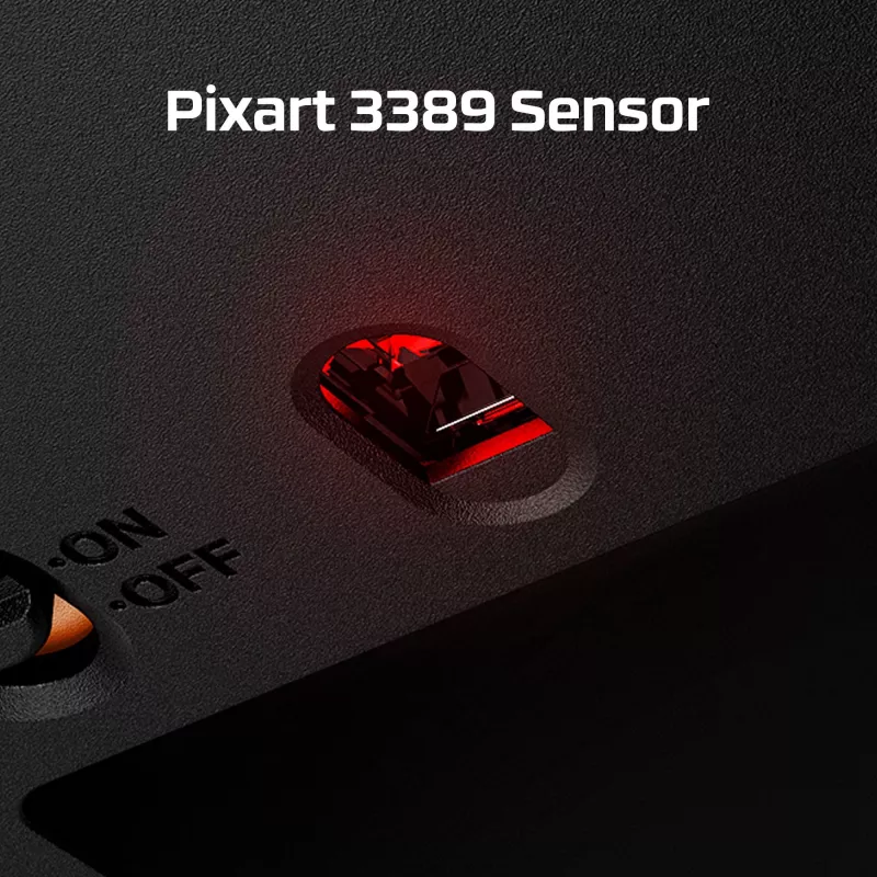 HyperX Pulsefire Dart – ratón gaming inalámbrico (negro)