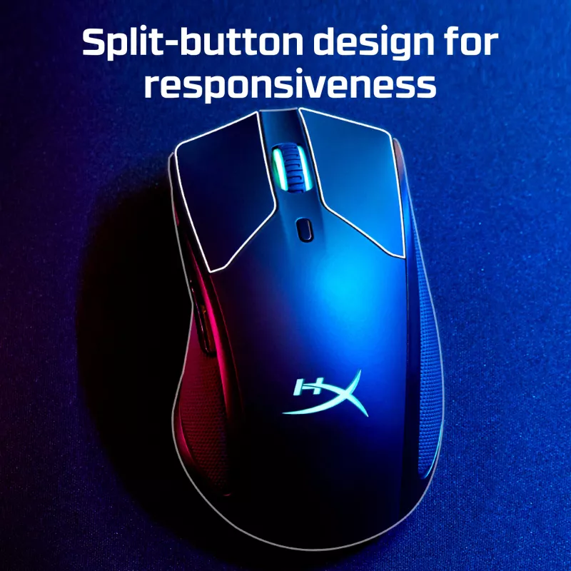 HyperX Pulsefire Dart – ratón gaming inalámbrico (negro)