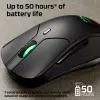 HyperX Pulsefire Dart – ratón gaming inalámbrico (negro)