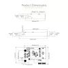 Tarjeta SATA PCIe StarTech.com - tarjeta de expansión SATA PCIe de 4 puertos - 6 Gbit/s - perfil bajo - conectores SATA apilados - ASM1164 Non-RAID - convertidor PCI Express a SATA
