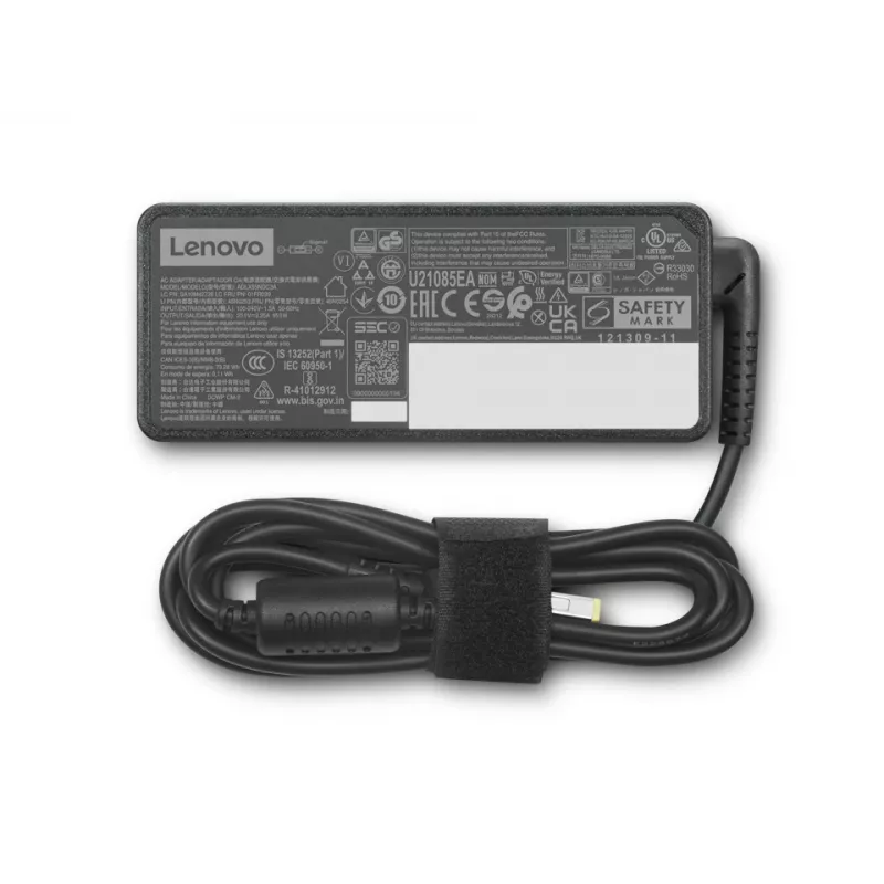 Fuente de alimentación Lenovo 4X21J81440 para interiores 65 W negra