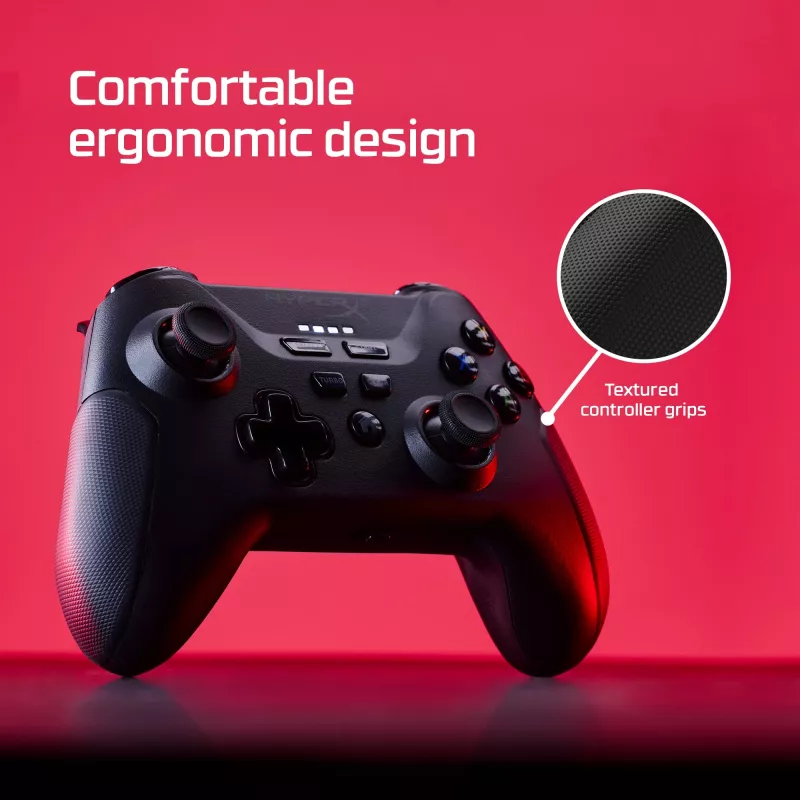 HyperX Clutch – mando de gaming inalámbrico (negro) – dispositivos móviles/PC