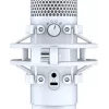 HyperX QuadCast S - micrófono USB (blanco-gris) - iluminación RGB