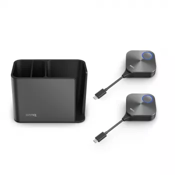 Sistema de presentación inalámbrico BenQ TZY61 sobremesa, negro, carcasa ABS/aluminio/PC, 67×67×23,2 mm