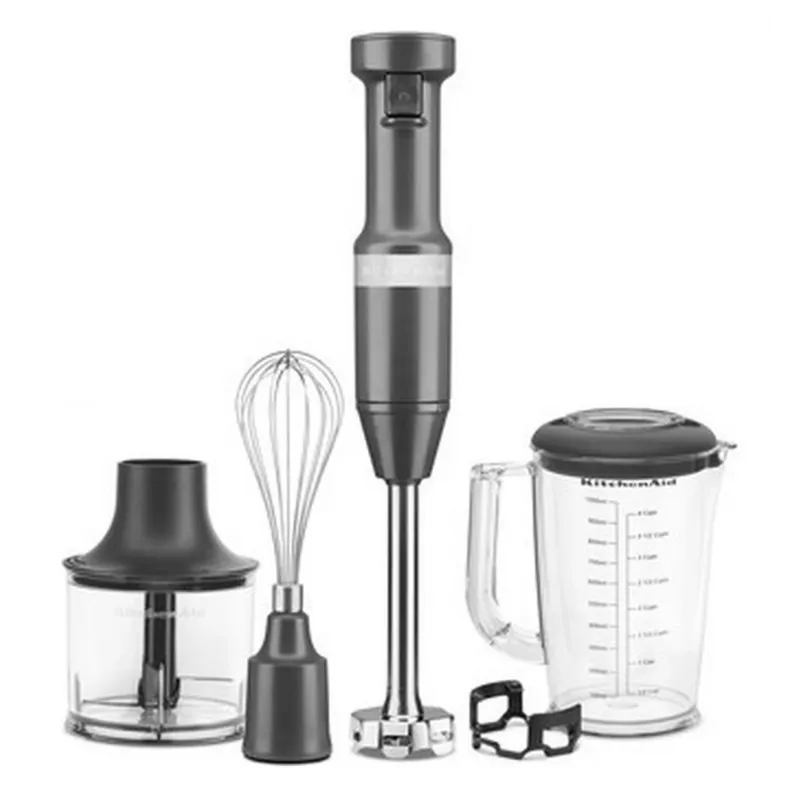 KitchenAid 5KHBV83EDG batidora de mano 1 L 180 W gris
