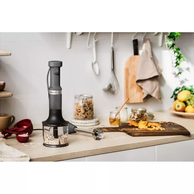 KitchenAid 5KHBV83EDG batidora de mano 1 L 180 W gris