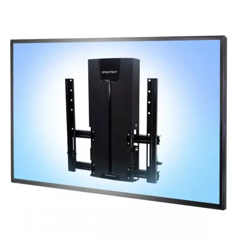 Soporte de monitor Ergotron 61-128-085 160 cm (63 pulgadas) pared negro