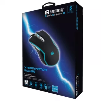 Ratón Sandberg Xterminator 10000 DPI USB Type-A