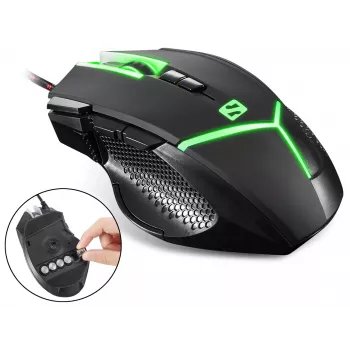 Ratón Sandberg Destroyer FlexWeight USB Type-A
