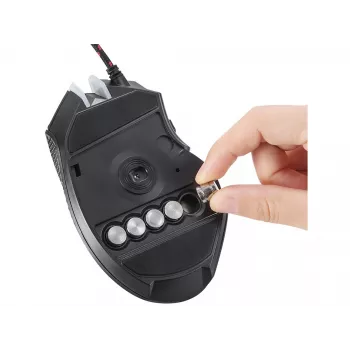 Ratón Sandberg Destroyer FlexWeight USB Type-A