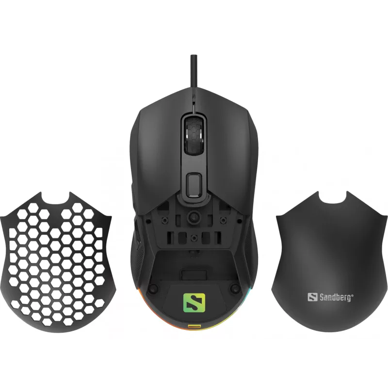 Ratón Sandberg FlexCover 6D USB Type-A