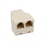 InLine distribuidor modular 1x conector hembra RJ12 / 2x conector hembra RJ12 69999B