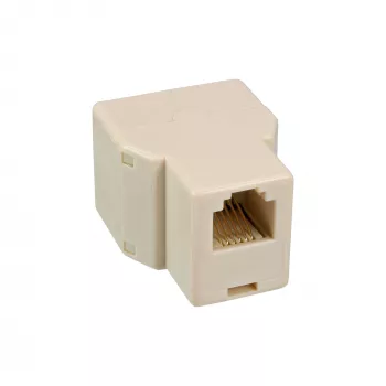 InLine distribuidor modular 1x conector hembra RJ12 / 2x conector hembra RJ12 69999B