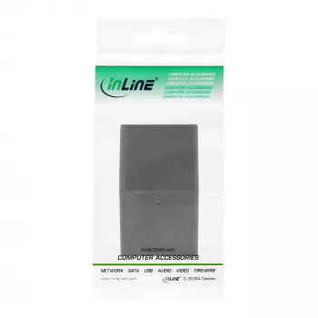 InLine acoplador modular RJ10 4P4C conector hembra/conector hembra 69999E
