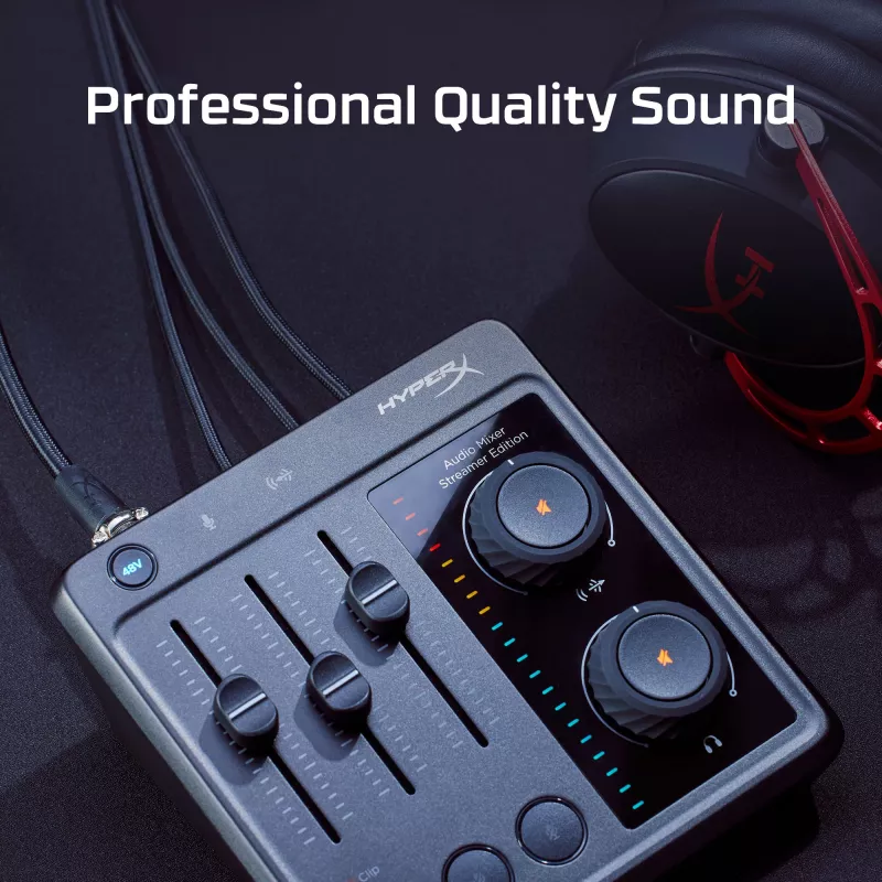 Mezclador de audio HP HyperX 73C12AA 20 - 20000 Hz 32 - 600 Ω