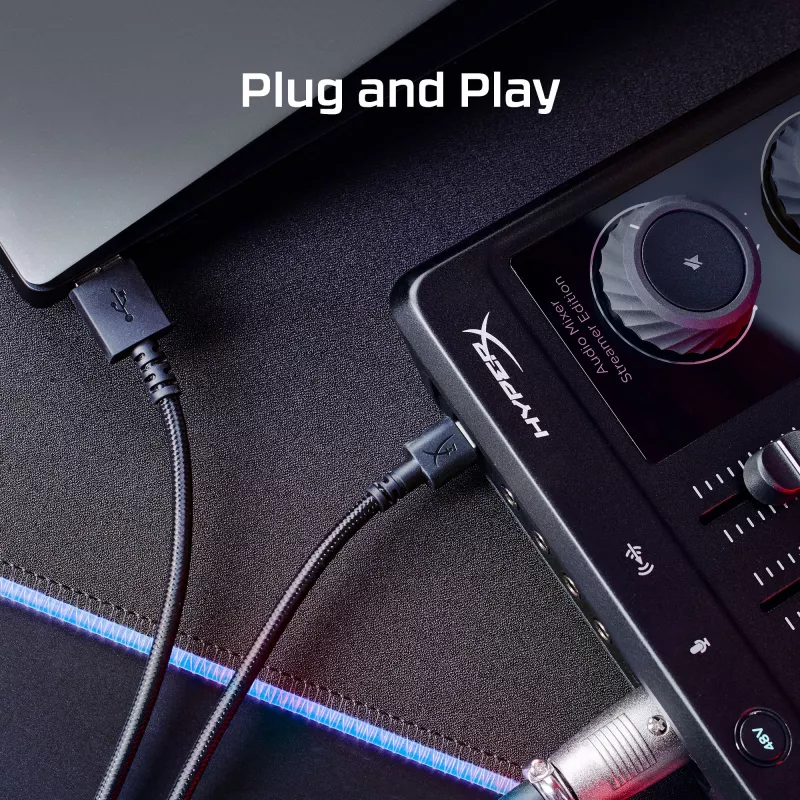 Mezclador de audio HP HyperX 73C12AA 20 - 20000 Hz 32 - 600 Ω