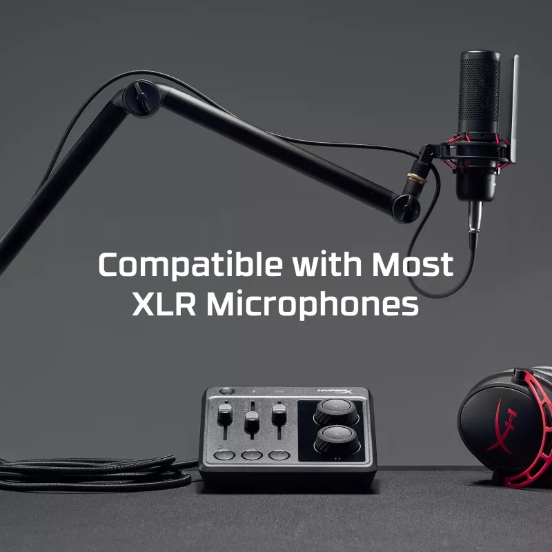 Mezclador de audio HP HyperX 73C12AA 20 - 20000 Hz 32 - 600 Ω