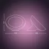 Lámpara de mesa inteligente Philips Hue White and Colour Ambience Bloom