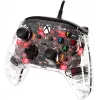 HyperX Clutch Gladiate – mando gaming RGB con cable – Xbox, gamepad, Xbox One, Xbox Series X, con cable, USB, USB Type-A, USB Type-C, transparente