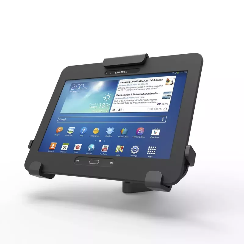 Soporte para funda resistente de tablet Compulocks 820BRCH negro