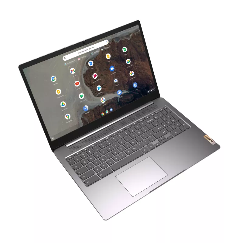 Lenovo IdeaPad 3 Chrome 15IJL6 Intel® Pentium® Silver N6000 Chromebook 39,6 cm (15,6 inch) Full HD 8 GB LPDDR4x-SDRAM 128 GB eMMC Wi-Fi 6 (802.11ax) ChromeOS gris