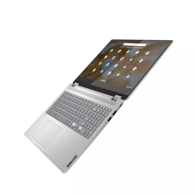 Lenovo IdeaPad Flex 3 Chromebook 15IJL7 82T30010GE, 15,6 pulgadas Full HD táctil, Intel Celeron N4500, 8 GB RAM, 128 GB eMMC, Wi-Fi 6 (802.11ax), ChromeOS