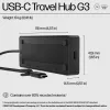 HP 86S97AA USB-C Travel Hub G3 replicador de puertos, HDMI
