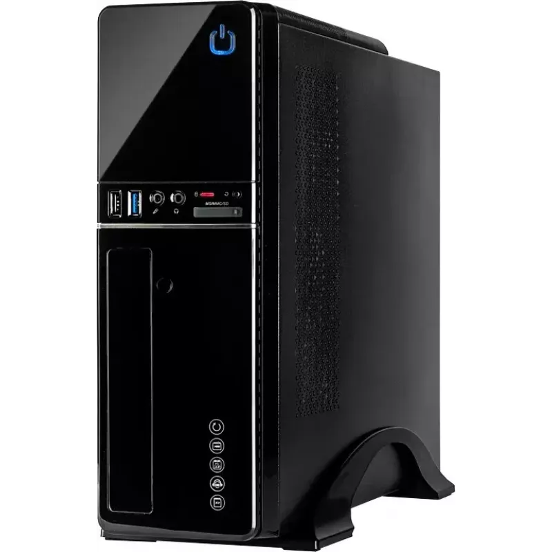 Caja de PC Inter-Tech IT-607 sobremesa negra