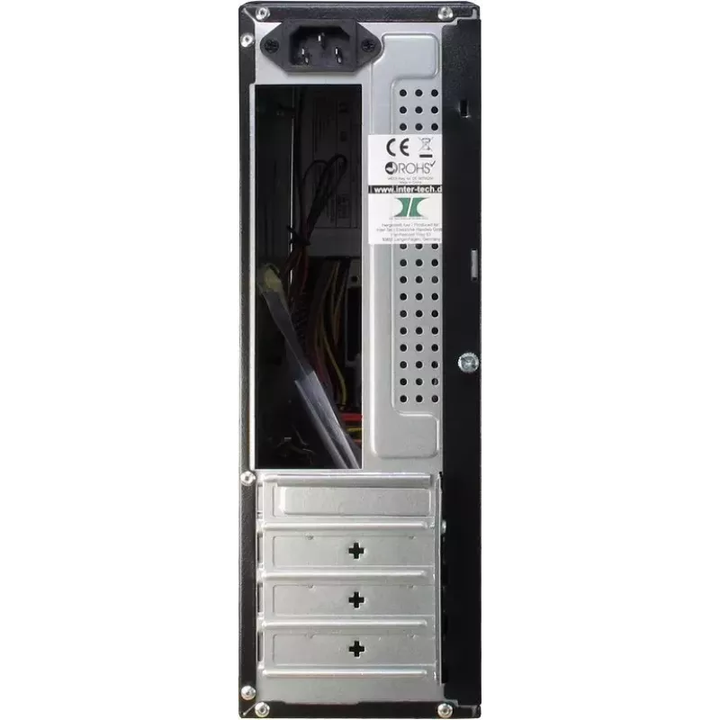 Caja de PC Inter-Tech IT-607 sobremesa negra