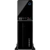 Caja de PC Inter-Tech IT-607 sobremesa negra