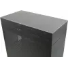 Caja de PC mini torre INTER-TECH IM-2 Expander, Mini-ITX/Micro ATX, compatible con fuentes de alimentación ATX/SFX, unidades de 2,5 inch y 3,5 inch, ventiladores frontal/superior 120/140 mm, negra