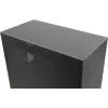 Caja de PC mini torre INTER-TECH IM-2 Expander, Mini-ITX/Micro ATX, compatible con fuentes de alimentación ATX/SFX, unidades de 2,5 inch y 3,5 inch, ventiladores frontal/superior 120/140 mm, negra