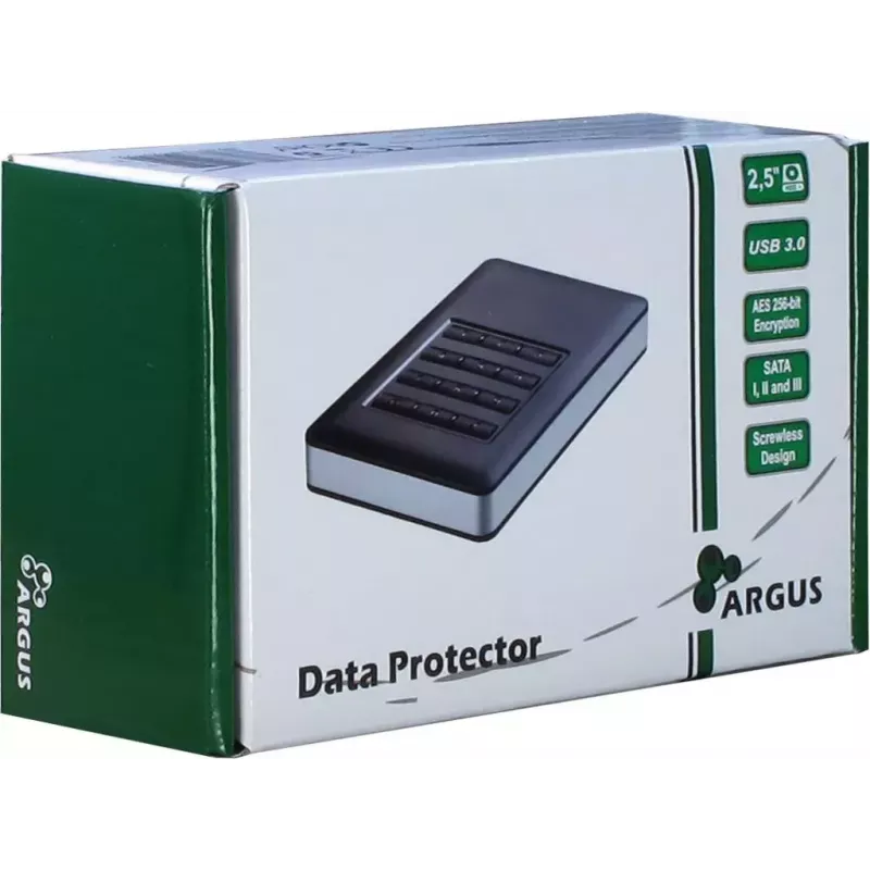 Caja para disco duro Inter-Tech GD-25LK01 aluminio negro 2,5