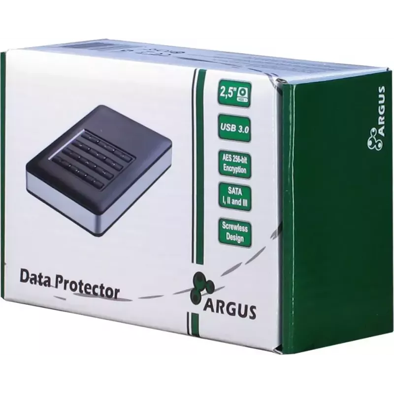 Caja para disco duro Inter-Tech GD-25LK01 aluminio negro 2,5