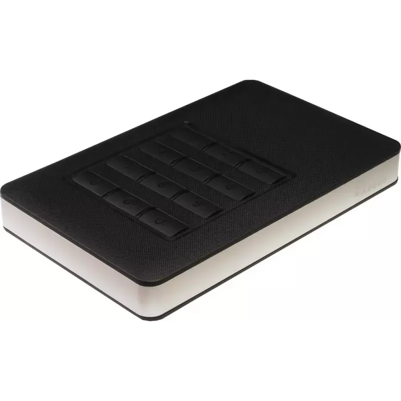Caja para disco duro Inter-Tech GD-25LK01 aluminio negro 2,5