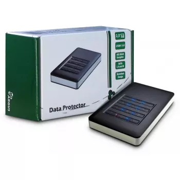 Caja para disco duro Inter-Tech GD-25LK01 aluminio negro 2,5 inch
