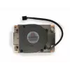 Dynatron A52 disipador de aire activo 1U para CPU AMD SP6/TR5, 8 cm, negro/gris