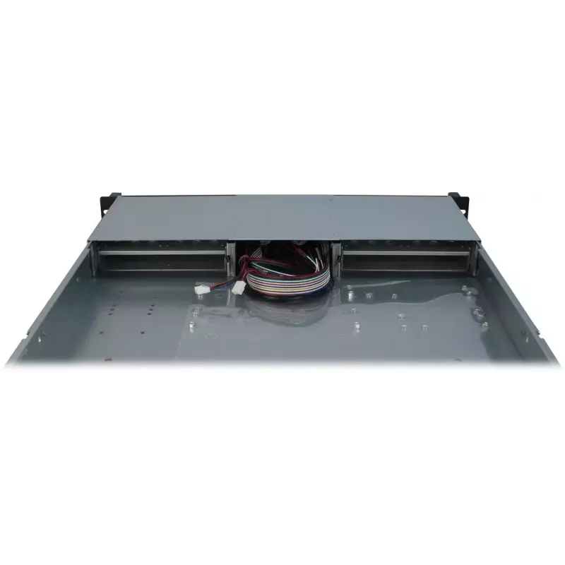 Carcasa de servidor Inter-Tech IPC 1U-10248 Rack Negro