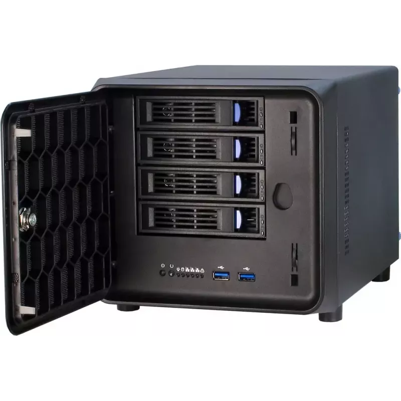 Carcasa de servidor Inter-Tech SC-4100 Rack Negro