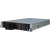 Carcasa de servidor Inter-Tech IPC 2U-2412 Rack Negro, Plata