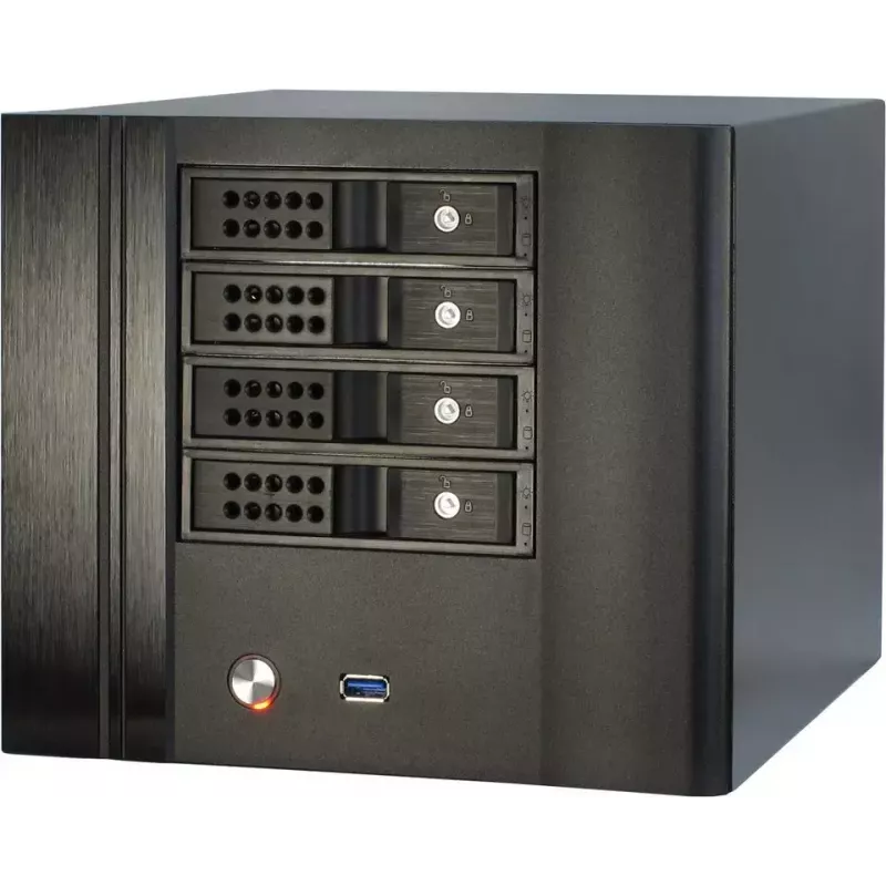 Carcasa de PC Inter-Tech SC-4004 Small Form Factor Negro