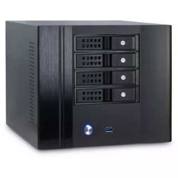 Carcasa de PC Inter-Tech SC-4004 Small Form Factor Negro