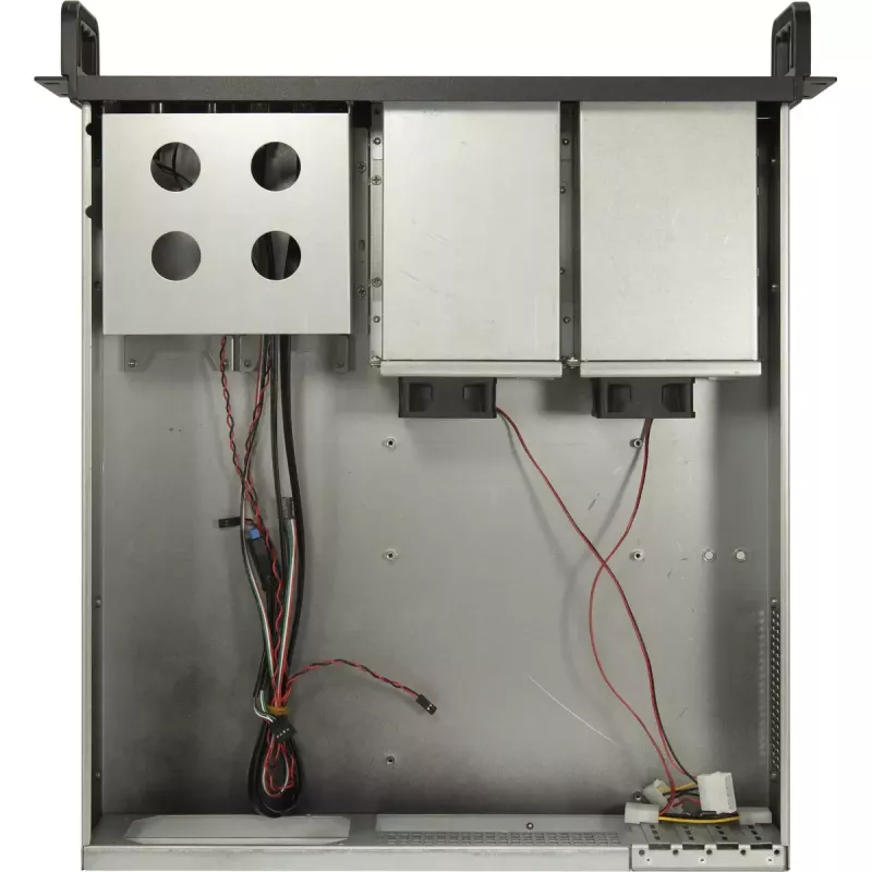 Rack de servidor Inter-Tech 2U-2504 Negro 480x527x89mm Ventilador de 60mm