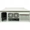 Carcasa de ordenador Inter-Tech 4F28 Rack Negro, Plata