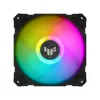 Ventilador ASUS TUF Gaming TF120 ARGB - kit de tres con controlador ARGB para carcasa de PC refrigeración por aire 12 cm negro